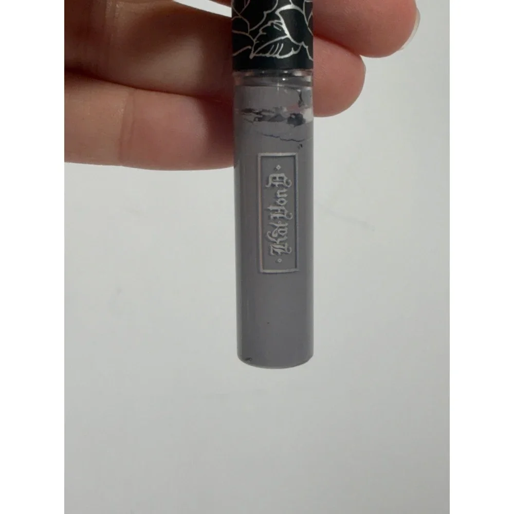 Kat Von D Everlasting Liquid Lipstick Grey Matte Longwear Gothic Rose Cap Tube